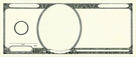 customizable dollar bill template.